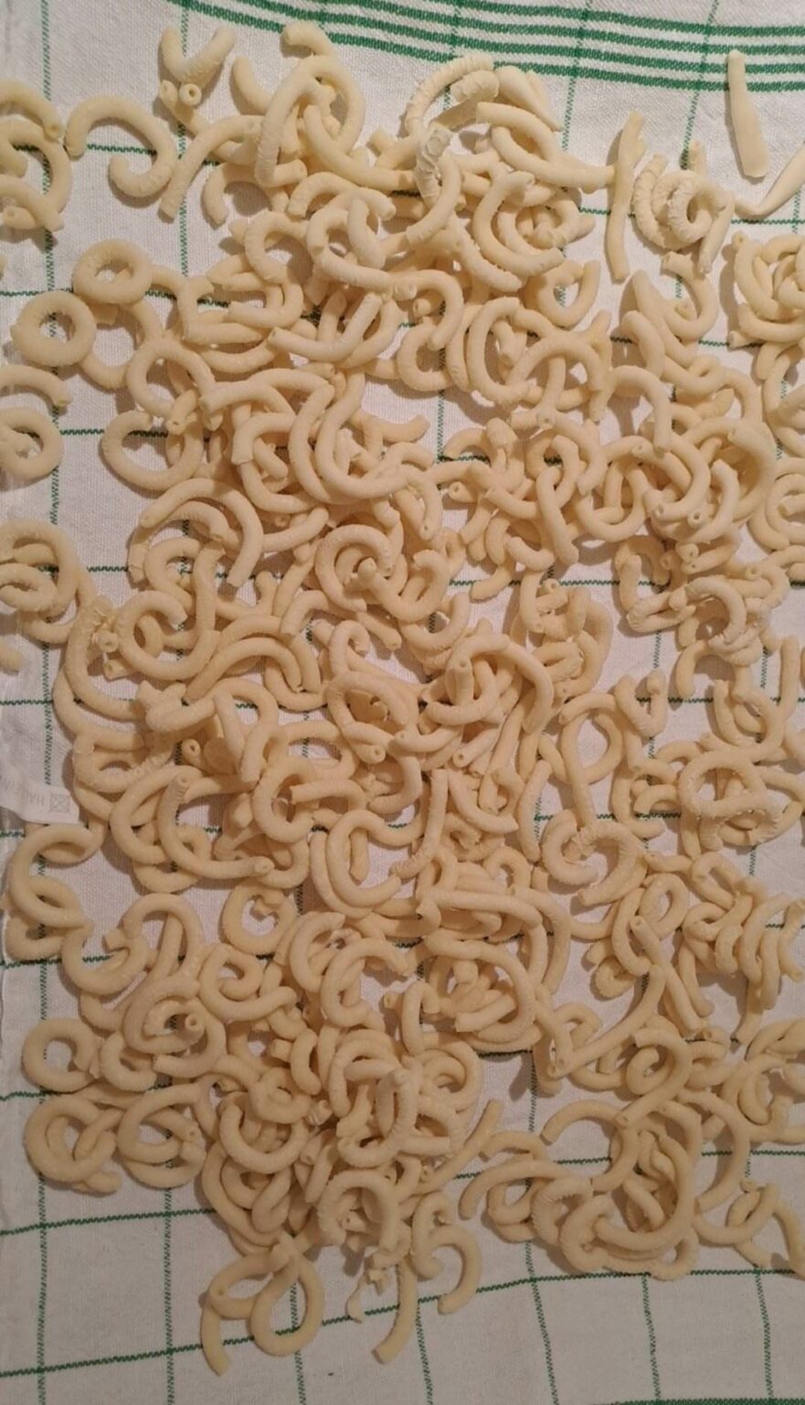 matrize aus bronze bucatini / gabelspaghetti für leonardo torkio