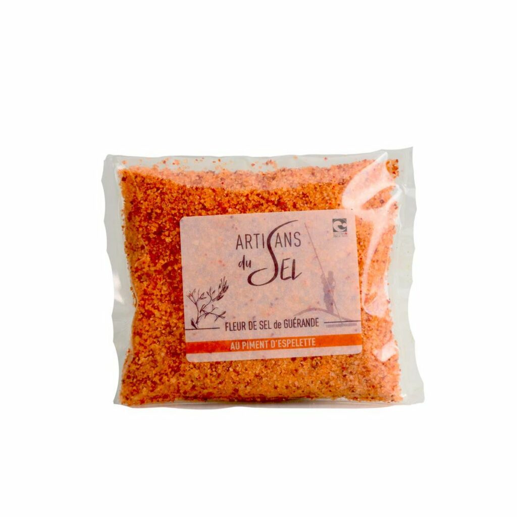 meersalz fleur de sel mit piment d'espelette bretagne (frankreich) 100 g