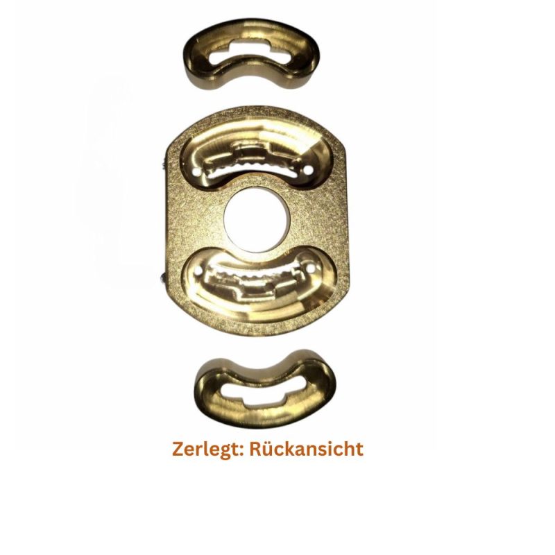 inlay bronze (typ 2) gnocco sardo 21 mm einsatzhalter vertikal erforderlich