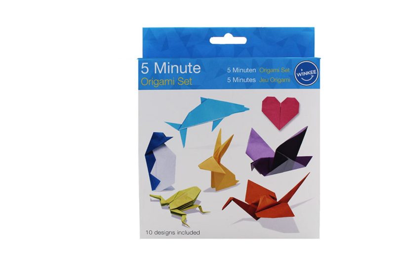 origami set 5 minuten 100 blatt m. anleitung