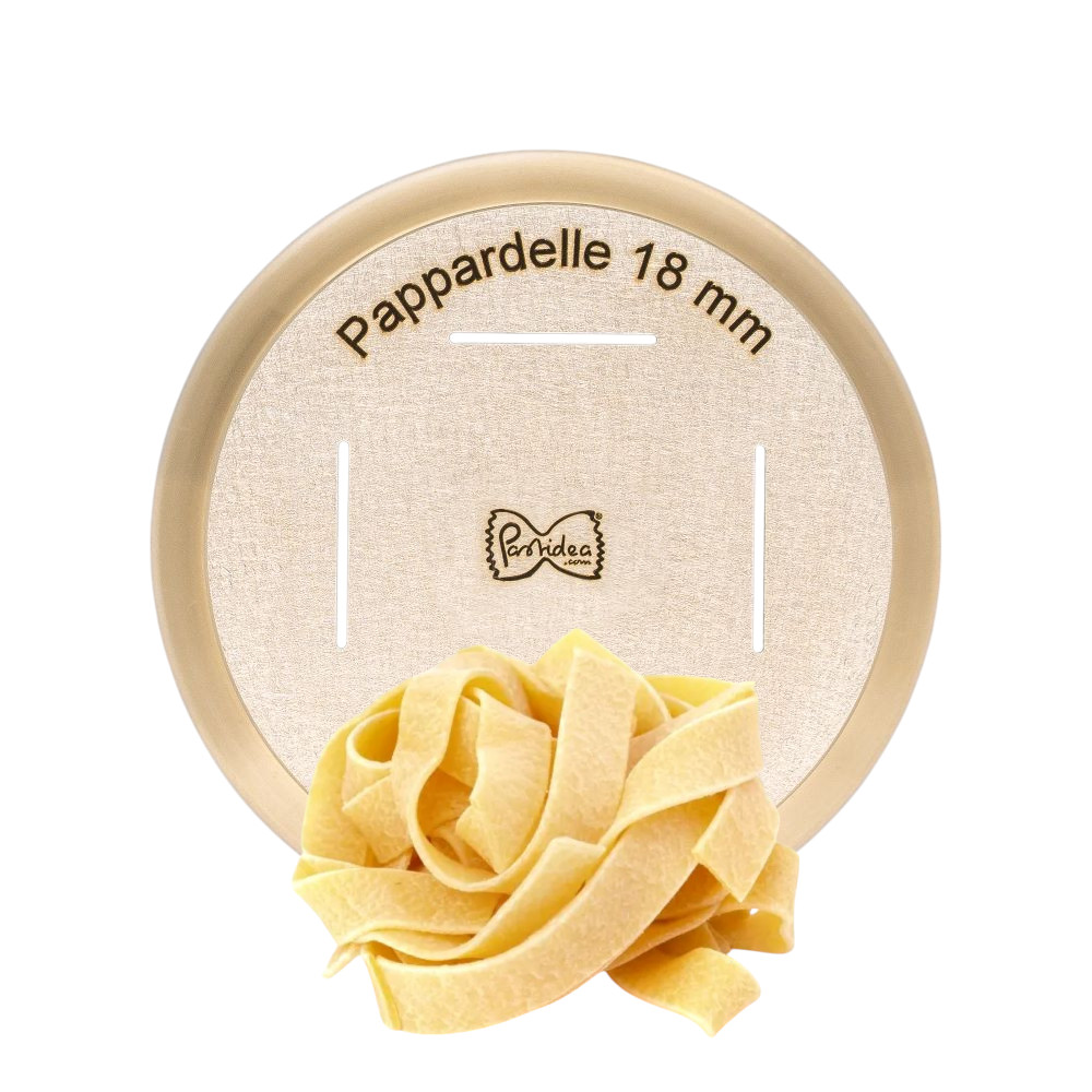 matrize aus bronze pappardelle 18 mm für tr70 sela la pastaia korngold avancini omegaone